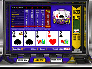 Jeux gratuit video poker sur machine